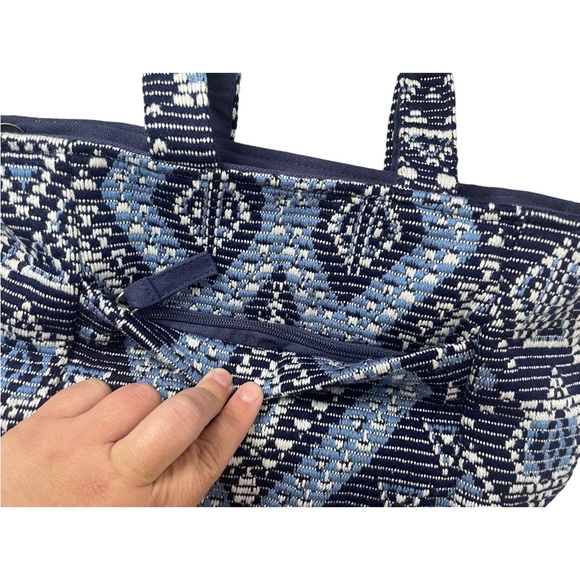America & Beyond Hand-woven jacquard Mini Tote NWT - Picture 9 of 16